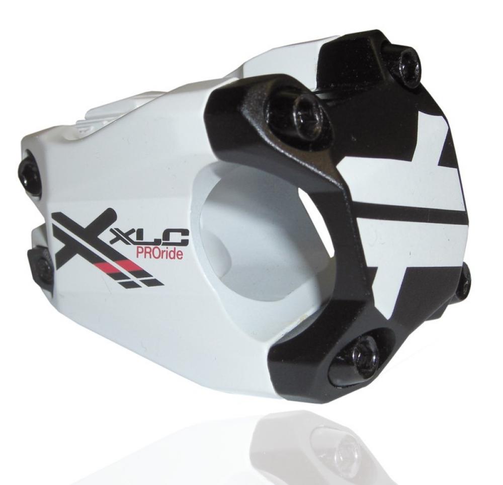 XLC Pro Ride Ahead-Vorbau ST-F02 weiß/schwarz 15° 1 1/8\" Ø 31,8mm 40mm