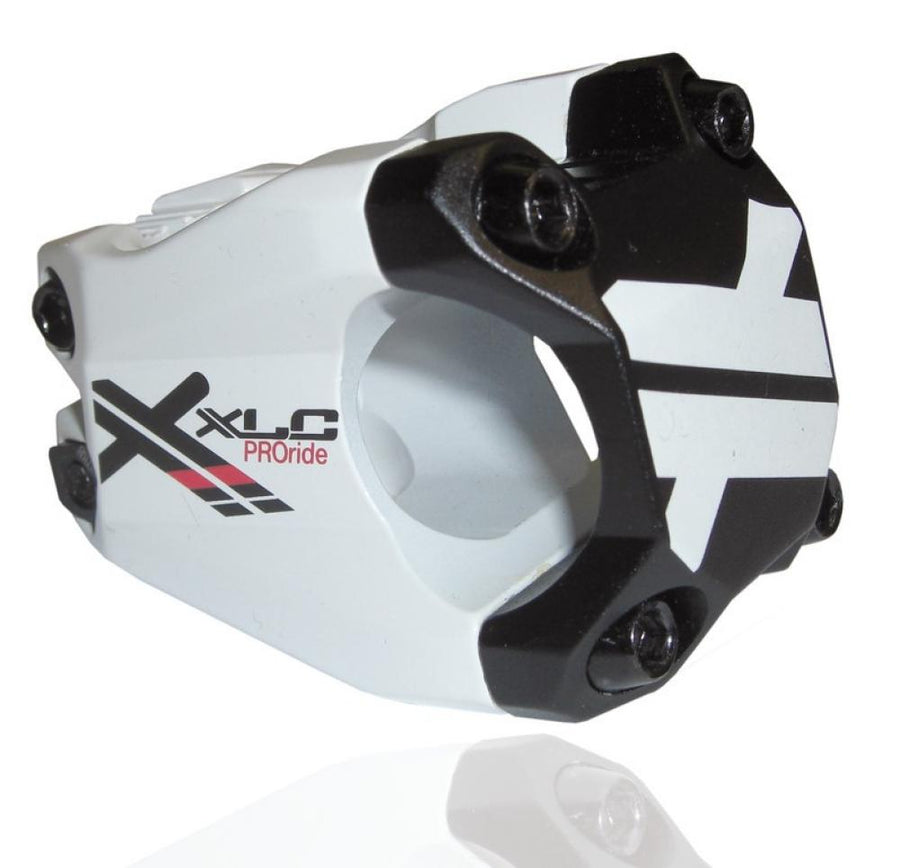 XLC Pro Ride Ahead-Vorbau ST-F02 weiß/schwarz 15° 1 1/8\" Ø 31,8mm 40mm