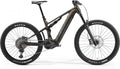 Merida eONE-SIXTY 875 IV1 gold/grau XL (47) - leistungsstarkes E-MTB für anspruchsvolle Trails
