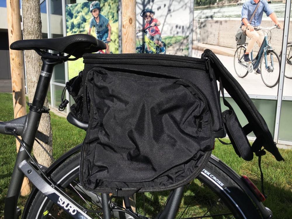 Greendonkey Gepäckträgertasche Gustav2 Klettverschluss