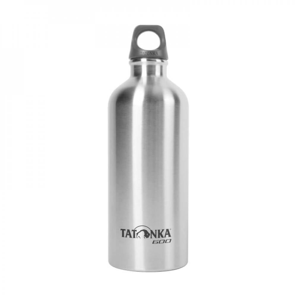 Tatonka Stainless Steel Bottle 0,6l - Trinkflasche Unisex 0,6 L mit auslaufsicherem Schraubverschluss