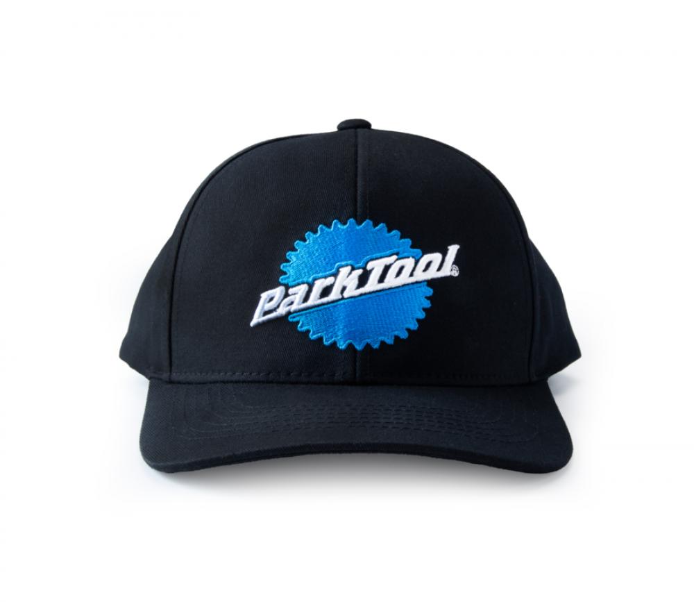 Park Tool HAT-11 Black Logo Snapback Cap schwarz