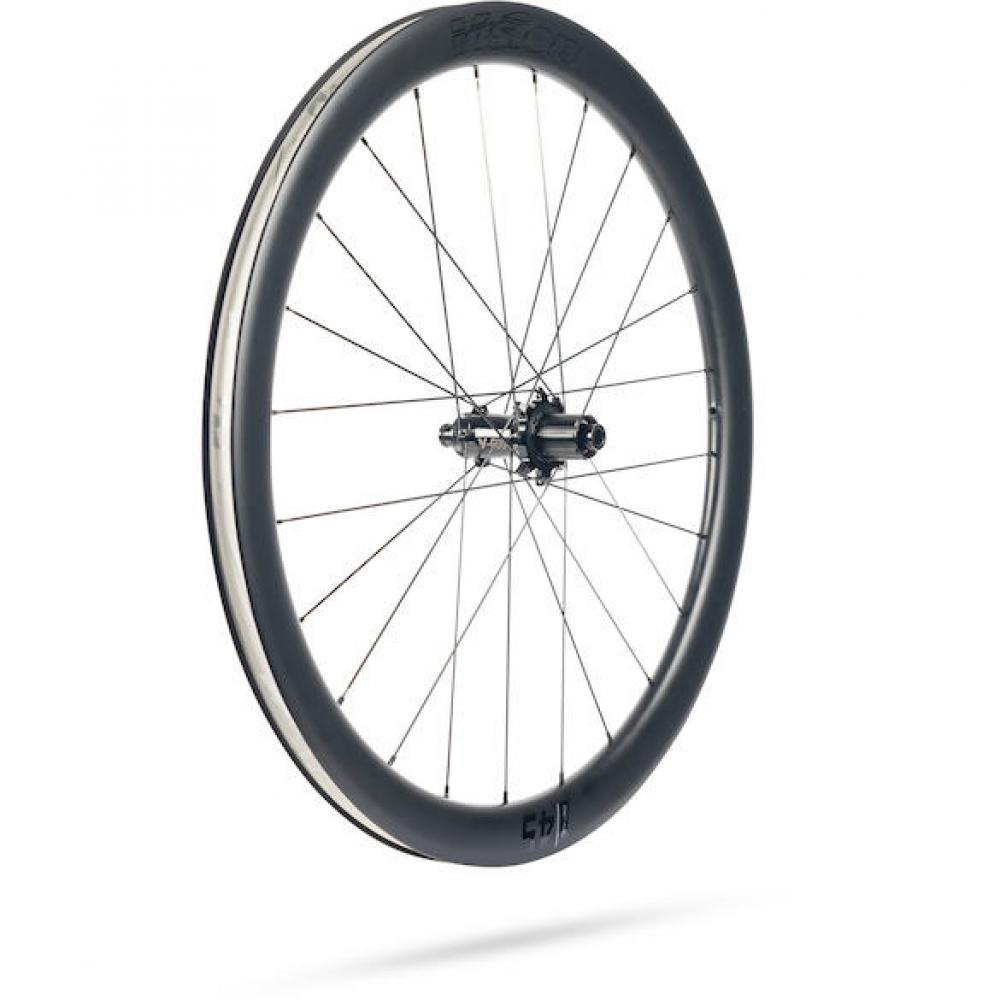 Vision Laufradsatz SC 45 SL Disc 622x23x45 mm Schwarz - leichter Aero-Carbon Laufradsatz