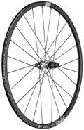 DT Swiss Laufrad PR 1600 Spline Disc 622x18 mm Schwarz - komfortstarkes Rennrad-Vorderrad
