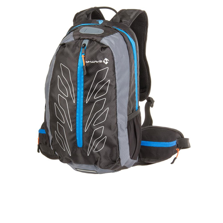 M-Wave Bikepacking Rucksack schwarz 12x28x46 cm 15 ltr.