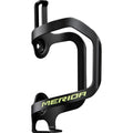 Merida Flaschenhalter Aluminium Sideload Onesize Schwarz/grün - perfekter seitlicher Flaschenzugang