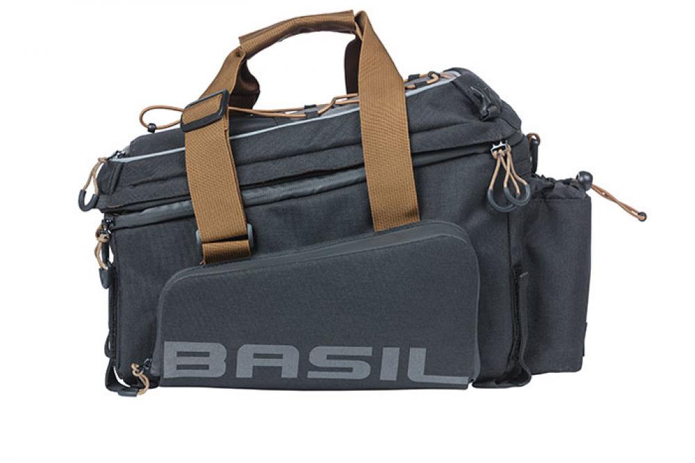 Miles Trunkbag Xl Pro Gepäckträgertasche 36l - Wasserdicht Schwarz Braun