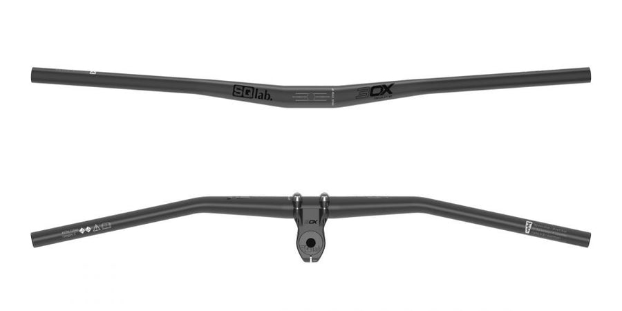 SQLab Lenker 3OX 780 mm Rise 30 mm 12° med schwarz