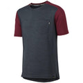 IXS Sports Division iXS Flow X Short Sleeve Kids Jersey KM Black/Raisin - atmungsaktives Bike-Trikot