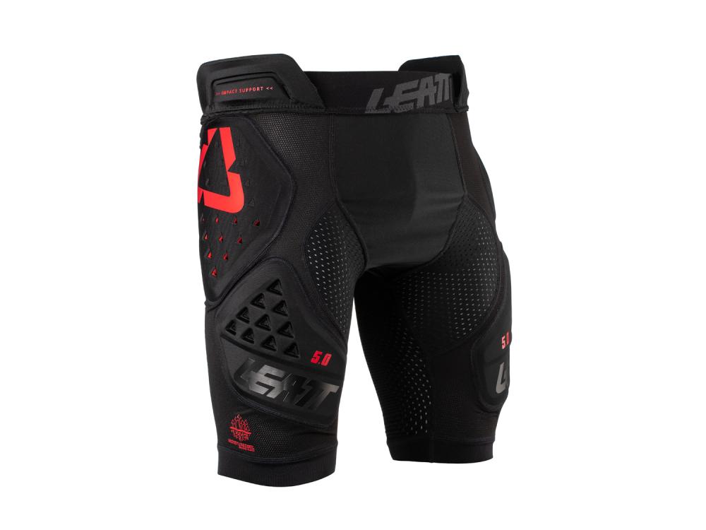 Leatt DBX 5.0 3DF Impact Shorts, black, XXL