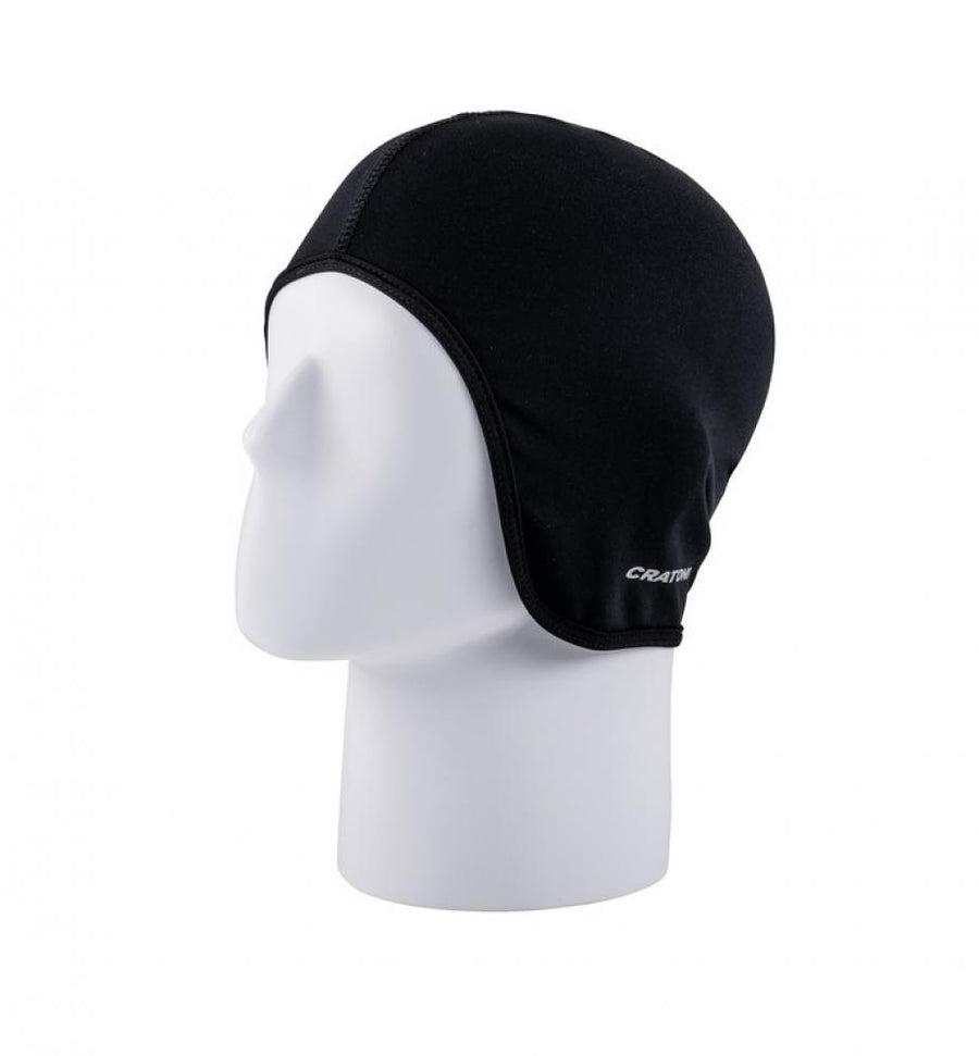 Cratoni Under Cover Helm-Unterbezug schwarz, Einheitsgröße, 84% Polyester, 16% Elastan, schützt vor Wind und Kälte, ideal für Radfahrer