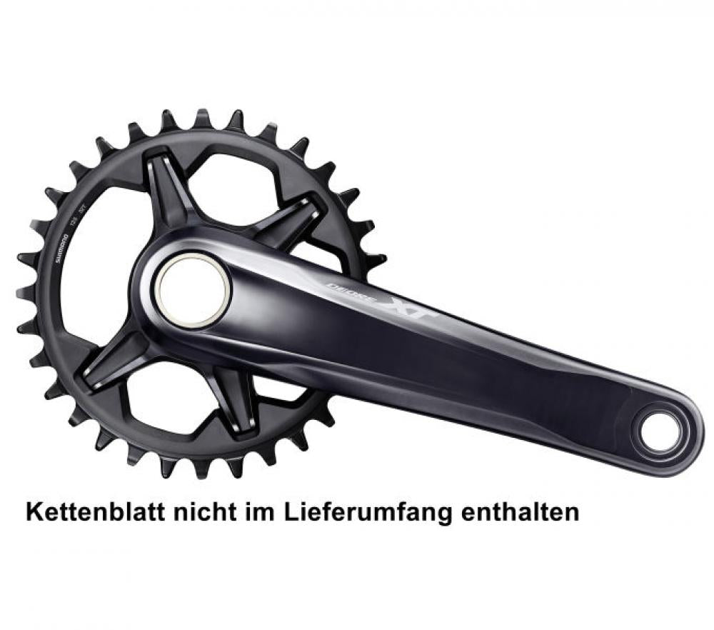 SHIMANO Kurbelgarnitur DEORE XT FC-M8130-1 12-fach 180 mm - 8130-1, 12-fach, 180 mm