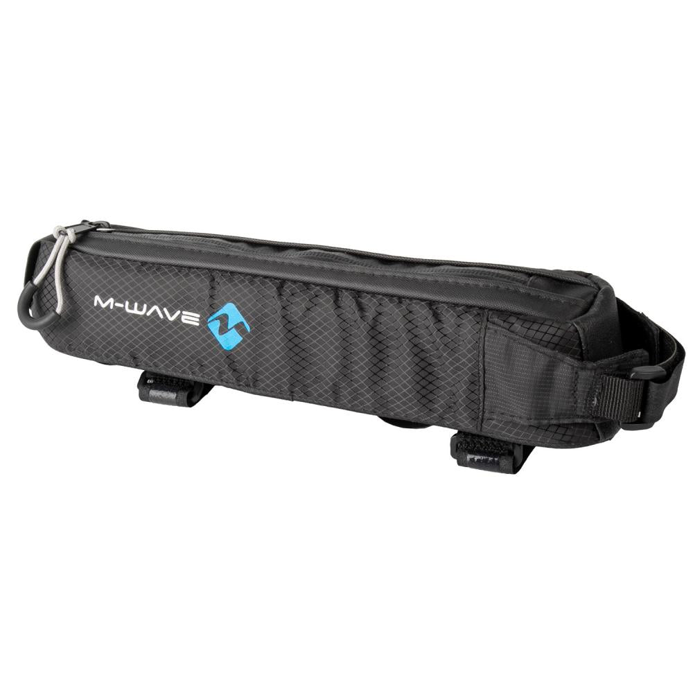 M-WAVE Rough Ride Top Screw Oberrohrtasche wasserdichte Rahmentasche mit stabiler Schraubbefestigung