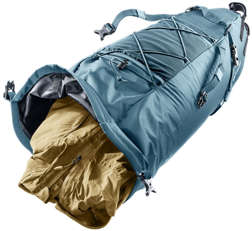 deuter Mondego SB 16 Satteltasche 16 Liter Blau - Bikepacking Fahrradtasche wasserdicht