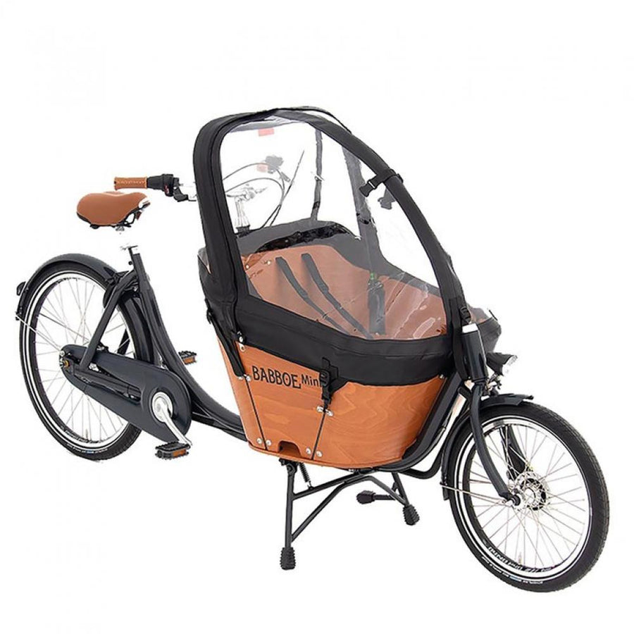 Babboe Regenverdeck schwarz für Mini PVC