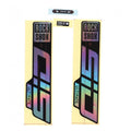 RockShox Gabel Decal-Kit SID Ultimate 27|29 Zoll 11.4018.105.042 gloss Rainbow-Folie für schwarz