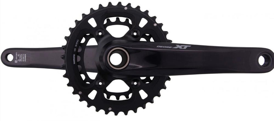 SHIMANO Kurbelgarnitur DEORE XT FC-M8100-2 12-fach - 8100-2, 12-fach, 180 mm, 36-26 Zähne, 26 Zähne
