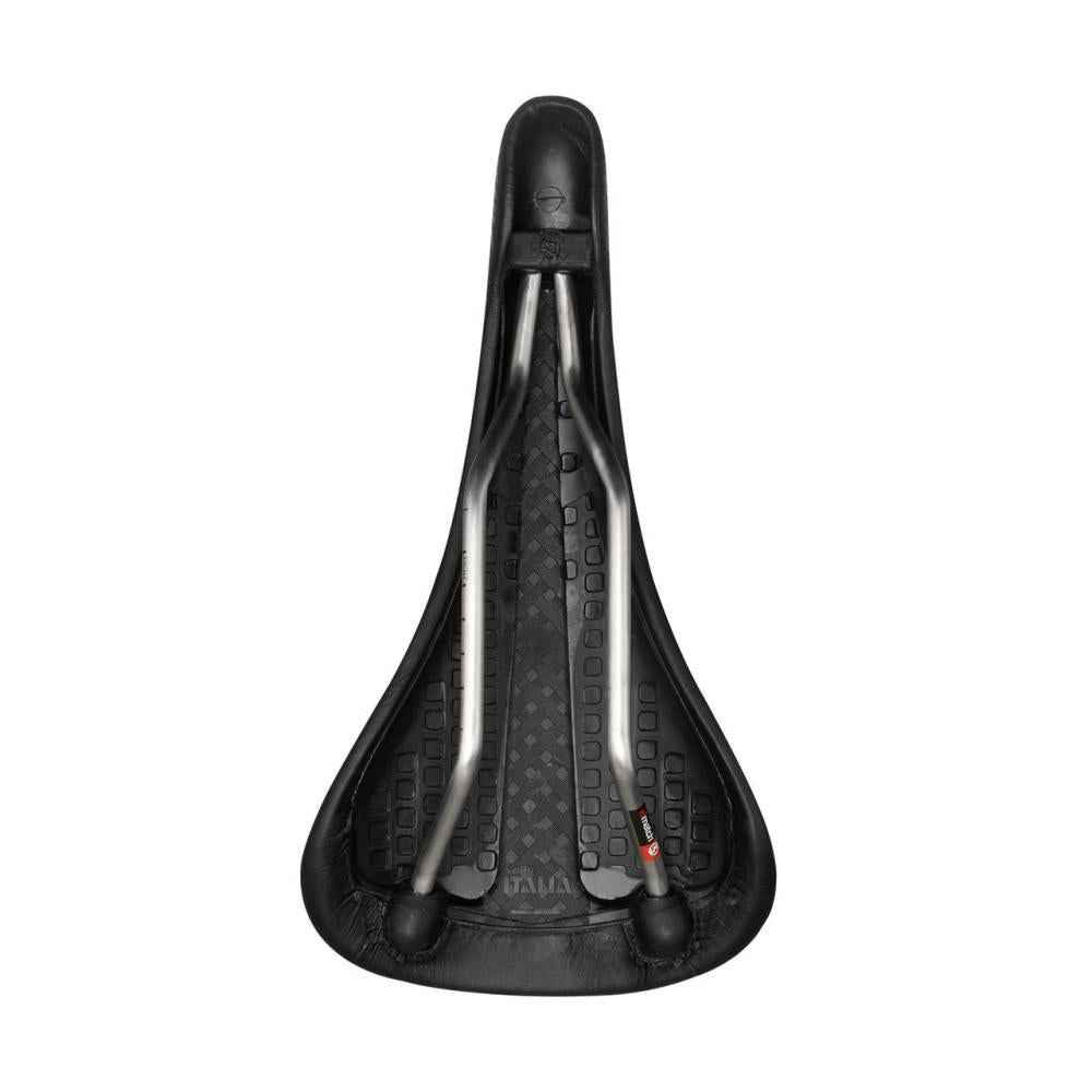 Selle Italia Flite Bonnie TI 316 Leder-Sattel L1 schwarz 146 × 280 mm