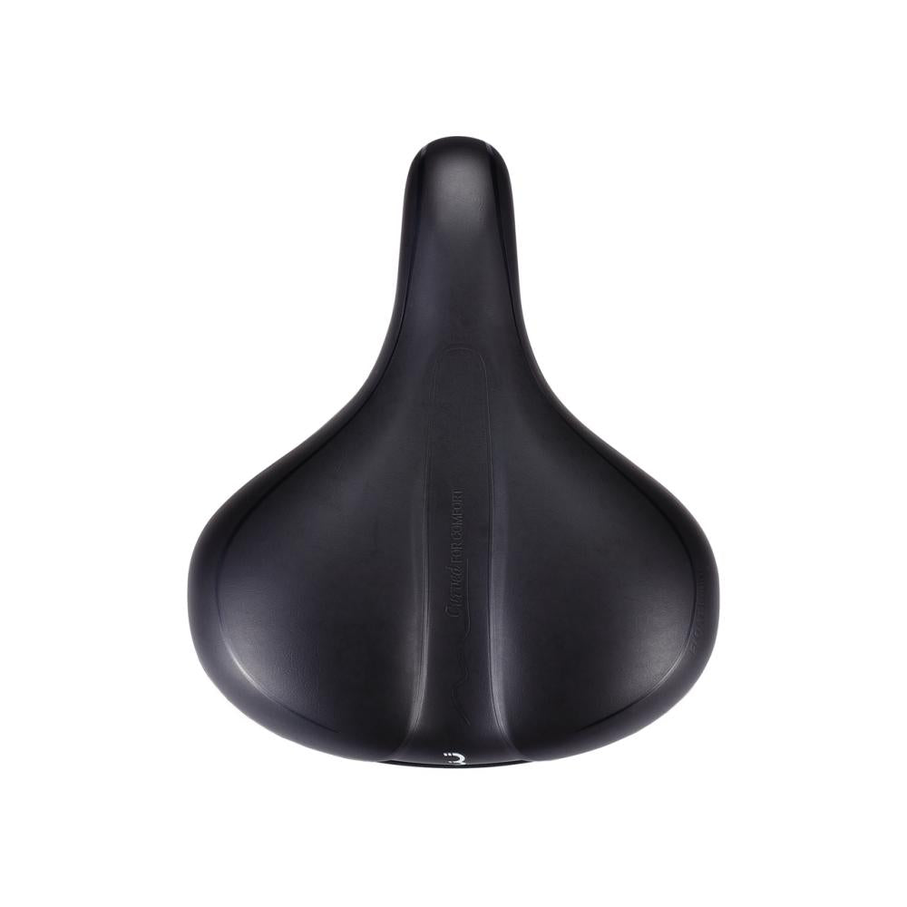 BBB Cycling BBB Sattel Meander Upright schwarz One Size schwarz - komfortabler City-Sattel
