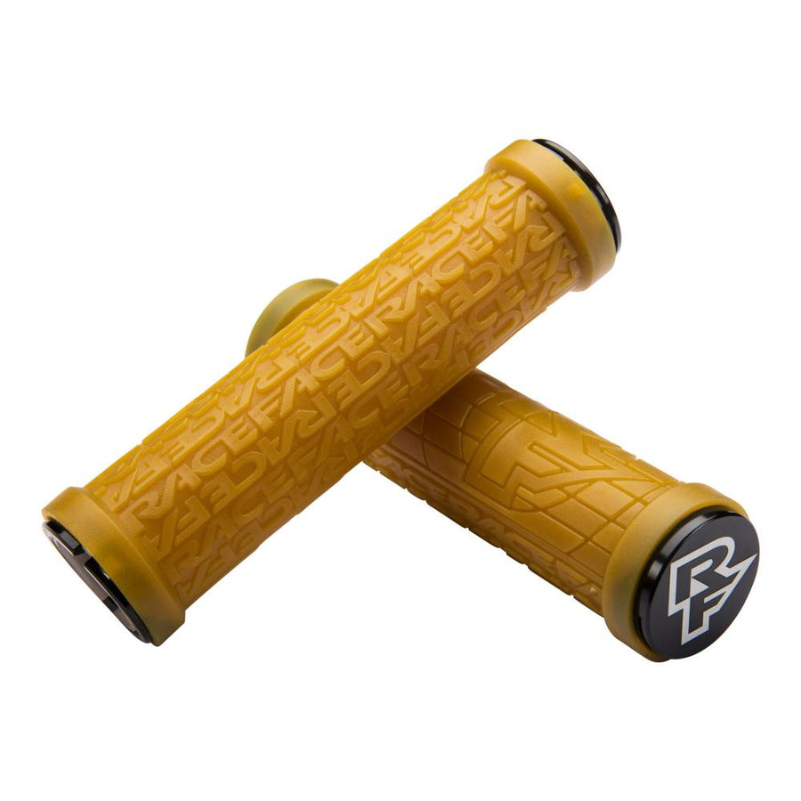 Race Face Grippler Lock-On Griff 30mm gum braun, sicherer Halt, moderne Ausführung für Ihr Fahrrad.