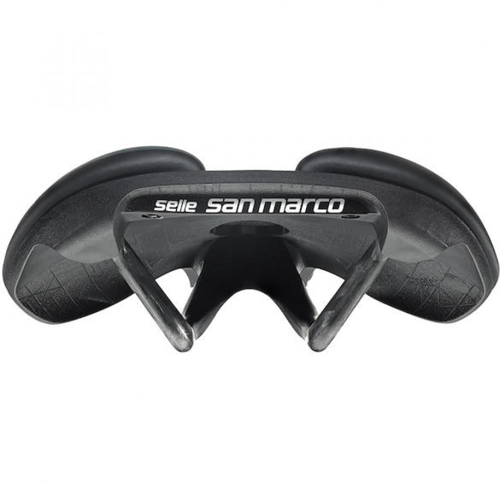 Selle San Marco Sattel Mantra Carbon FX 150 x 245 mm Schwarz - leichter Performance-Sattel