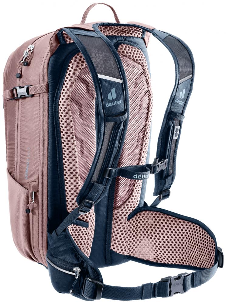 Deuter Compact EXP 14+3 Fahrradrucksack 14 Liter Graphite - Erweiterbar mit Airstripes-System