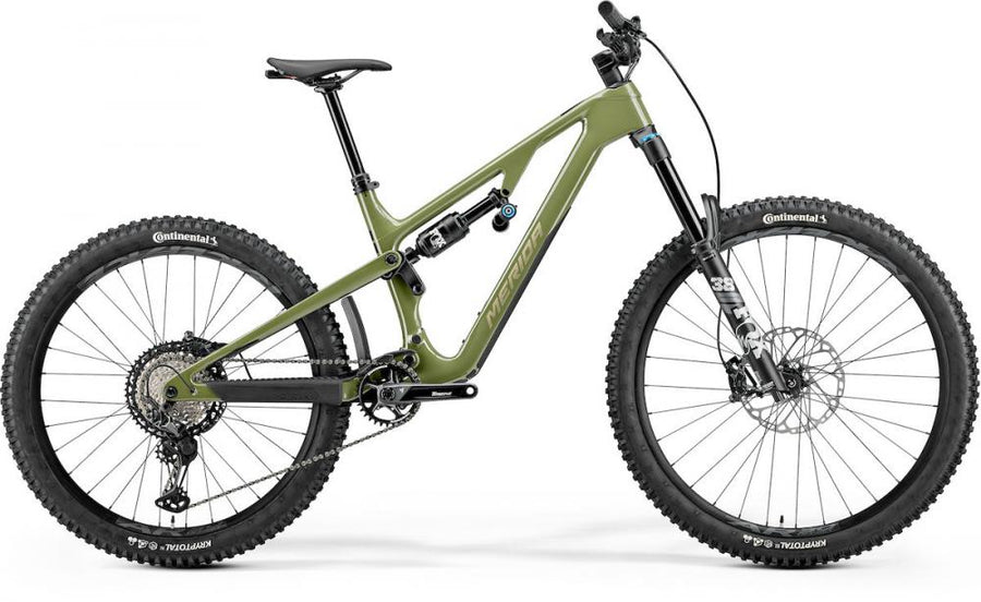 Merida ONE-SIXTY 7000 anaconda green(cream) M grün - Enduro Fully für anspruchsvolle Trails