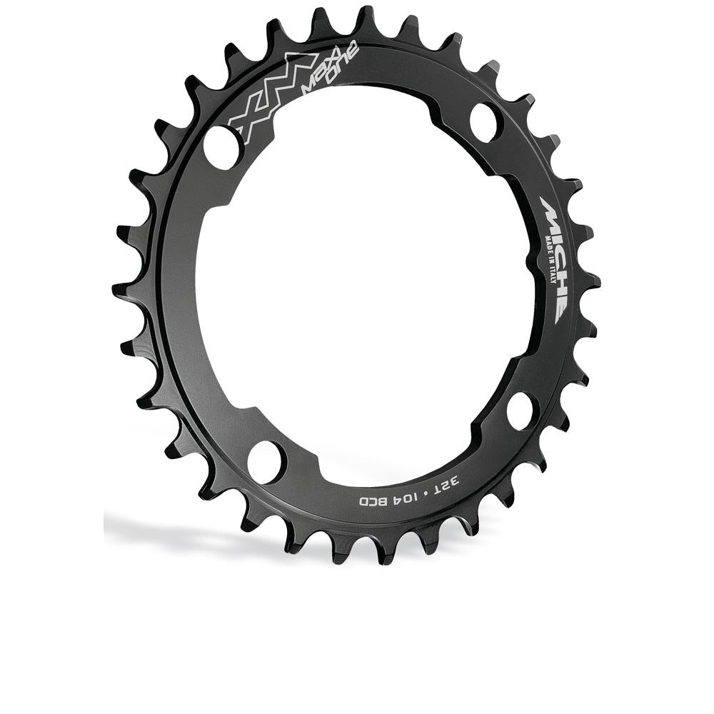 Schwarzes Miche E-Bike Kettenblatt XM MAXI ONE 42 Zähne für E-MTB & Trekking. Präziser Antrieb.