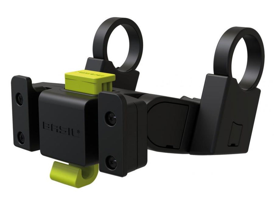 Basil Halter für Vorderradkorb Klickfix Lenkerbefestigung D 22-31 8mm schwarz