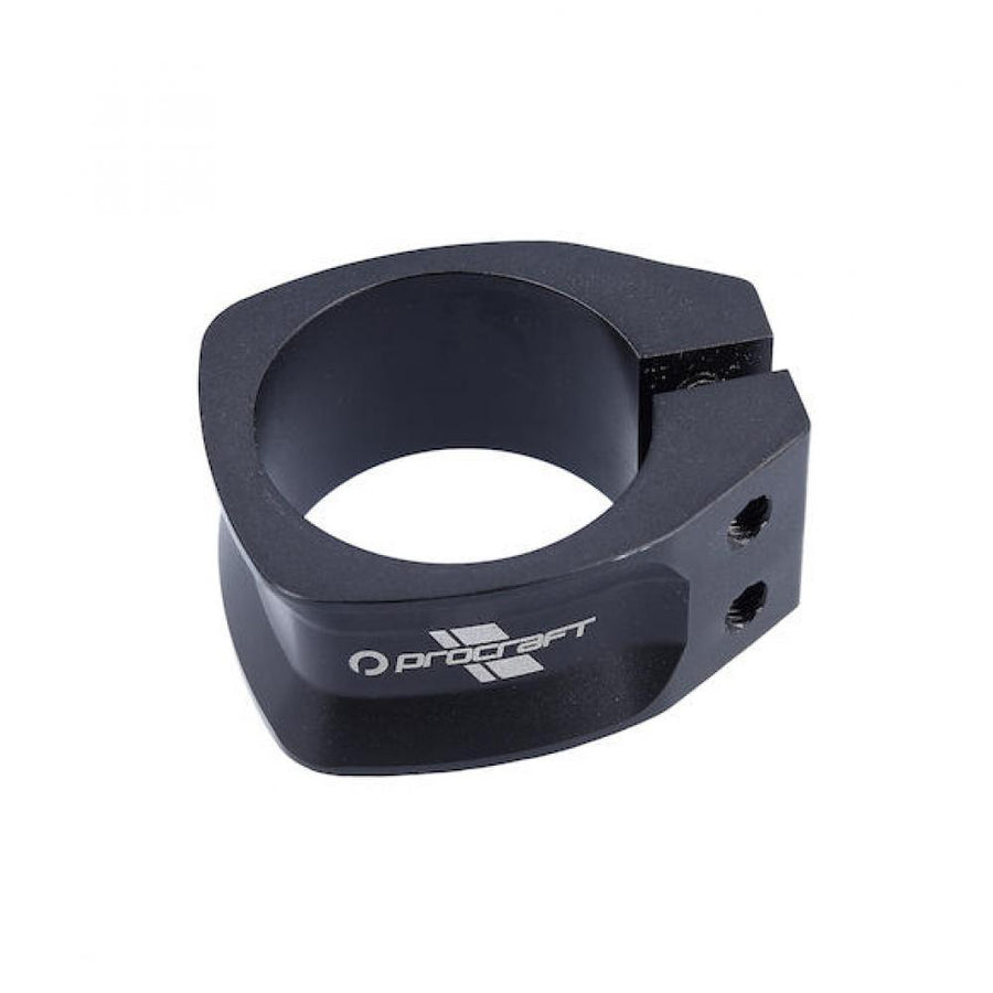 Procraft Sattelstützklemme Country R LX 34,9 mm Schwarz - sichere Fixierung für Sattelstützen