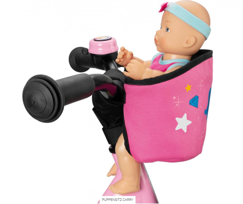 PUKY Carry Puppensitz - Pink, wasserabweisendes Polyester