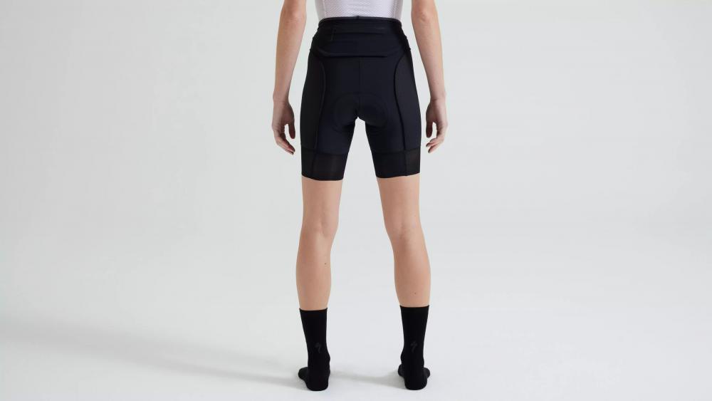 PRIME SWAT LINER SHORT WMN BLK L - Damen Radhose mit Sitzpolster - Bekleidung