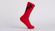 TAGGED SOCK BLK/RED S