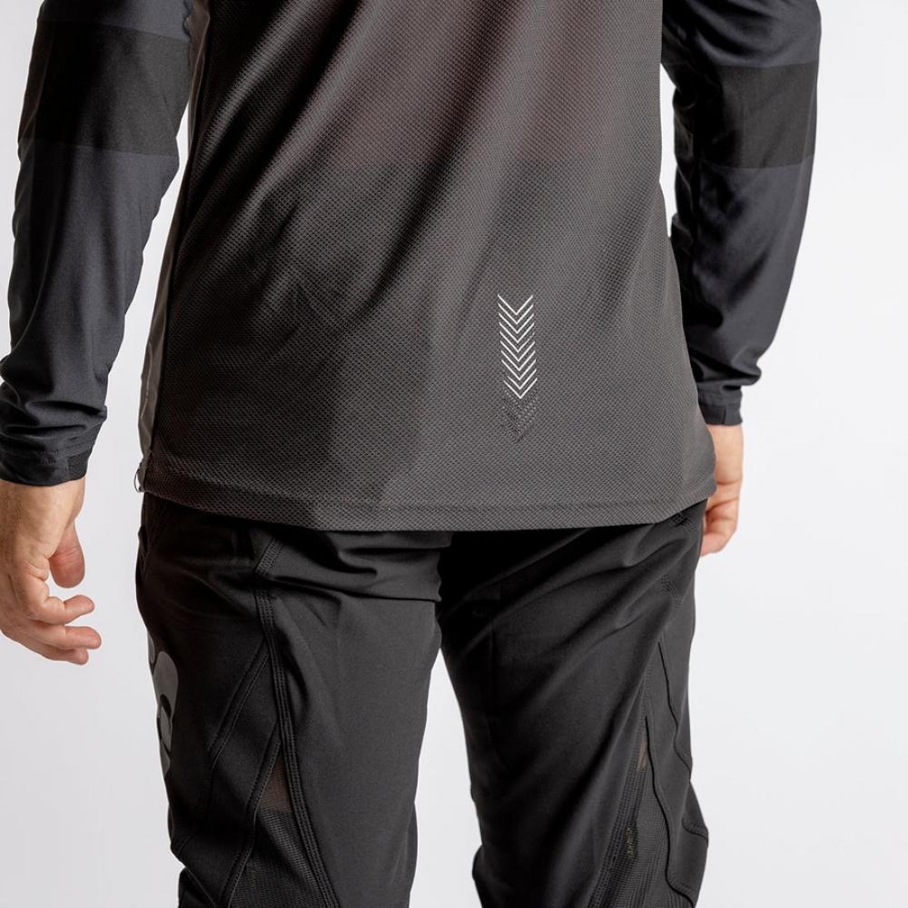 IXS Sports Division iXS Trigger EVO Long Sleeve Jersey XL Anthracite-Black - renntaugliches Enduro-Trikot