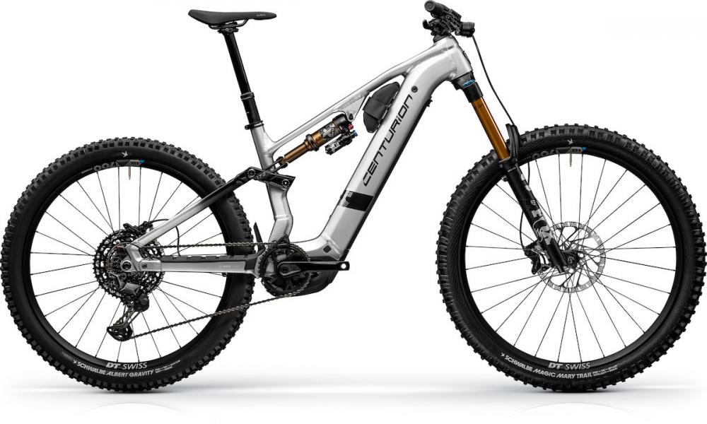 Centurion No Pogo R3000 EP4 Silvershine/Schwarz S / (39) Silber - volle E-MTB-Performance