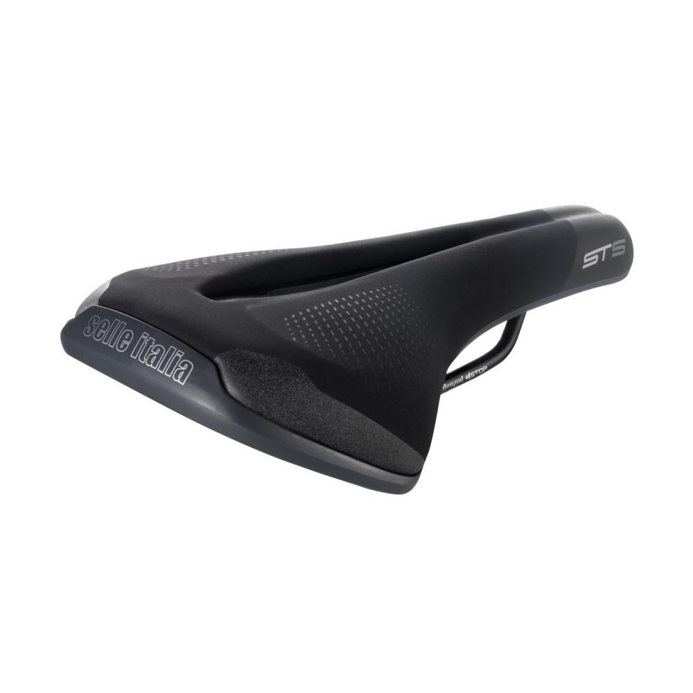 Selle Italia ST 5 Flow S2 City-/Touring-Sattel 155 × 276 mm - Flow-Aussparung, Gel-Komfort, FeC-Alloy Schienen