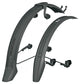 SKS VELOFLEXX 65 Schutzblech-Set für 26"-27,5" Fahrräder, schlagfester Kunststoff, werkzeugfreie Montage, ideal für MTB, City- und Fitnessbikes