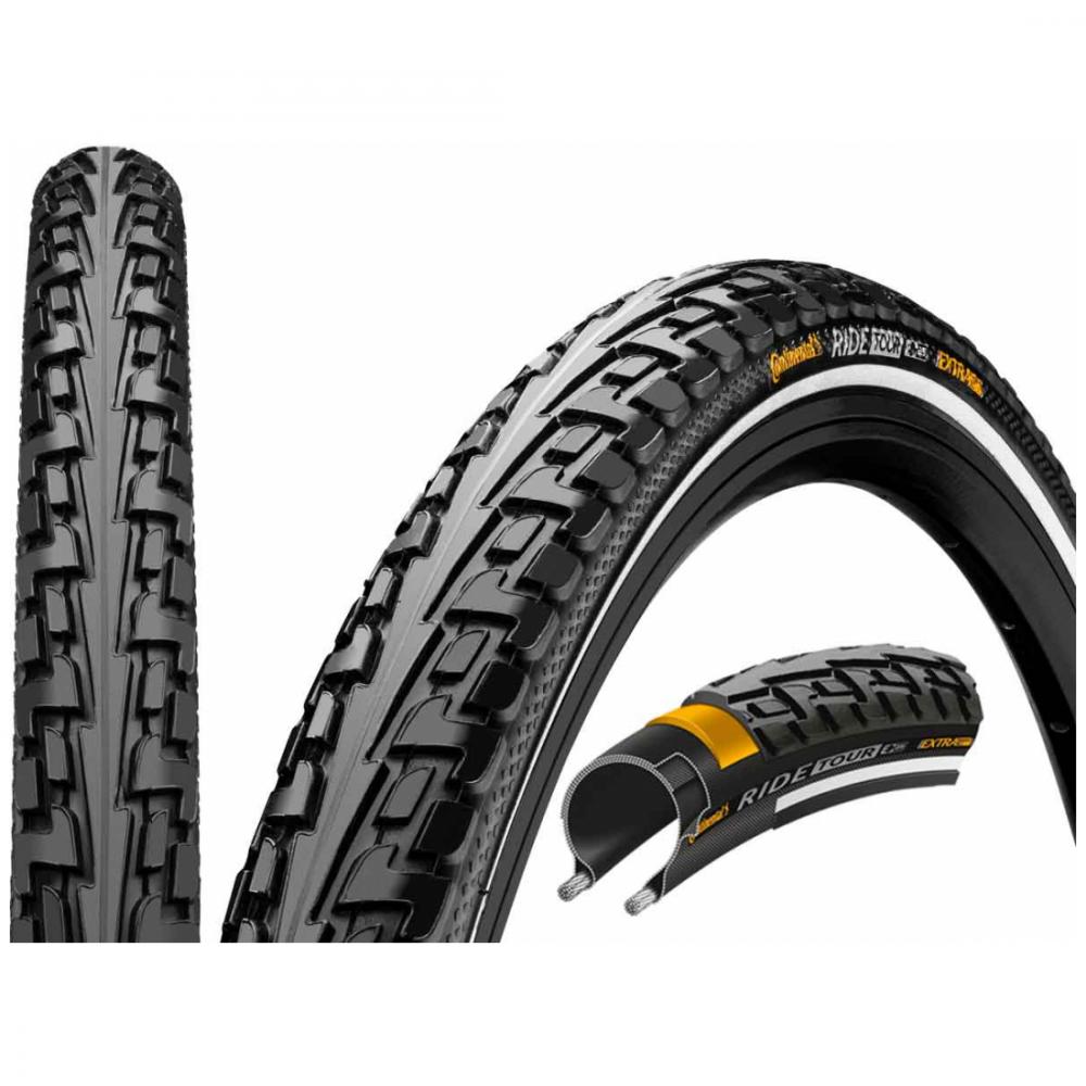 1 X Reifen Conti Ridetour 28x1.40 37-622 Schwarz Reflex E25