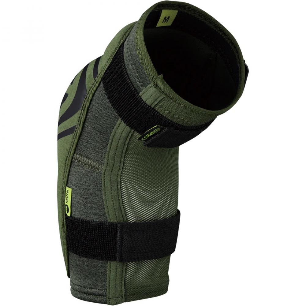 IXS Sports Division iXS Carve EVO+ elbow guard XXL olive - leichter Ellbogenprotektor mit hoher Stoßabsorption