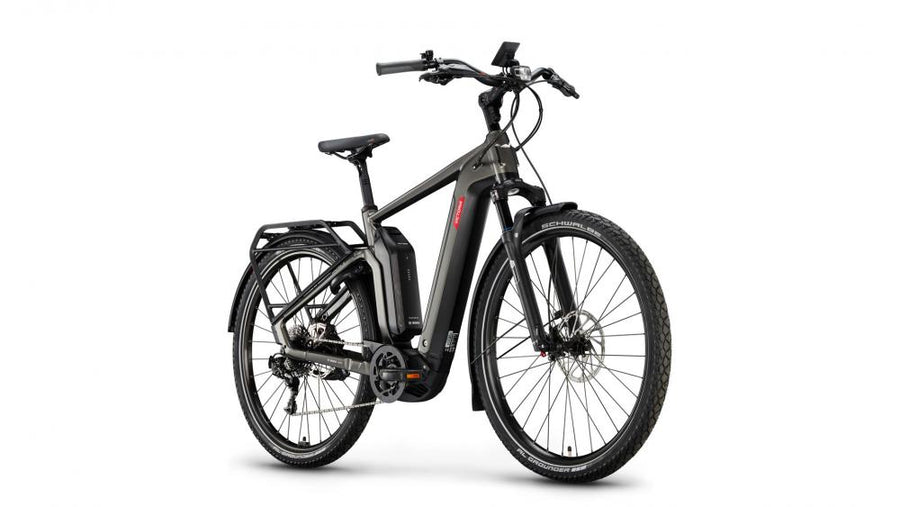 VICTORIA Elektro-Urbanrad "UTILYON 6" (#1), Unisex, 29", anthracite grey, SHIMANO "Deore XT", 11-Gang, 48cm