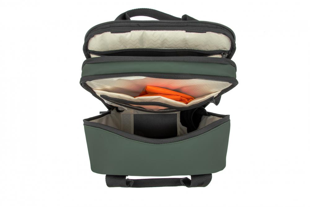 New Looxs Rucksack Nevada Backpack Black - stilvoller Fahrradrucksack mit cleverer Befestigung