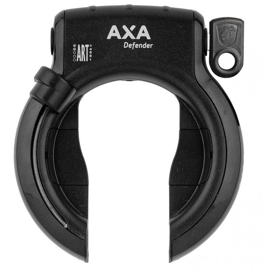 Rahmenschloss Axa Defender schwarz Schutzblech-Version