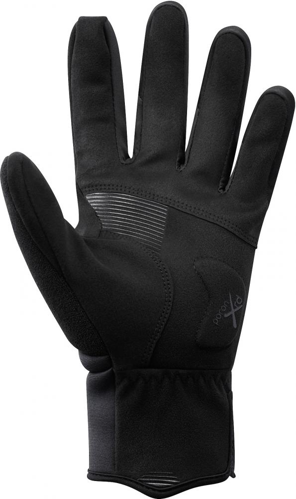 SHIMANO WINDBREAK Thermal Gloves Neon Yellow XXL - winddichte Thermo-Radhandschuhe für kalte Tage