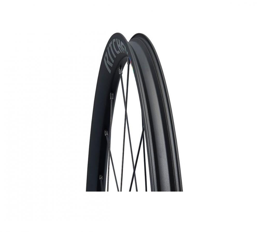 Ritchey WCS Zeta Disc Laufradsatz 700C schwarz, Tubeless Ready Clincher für Scheibenbremse
