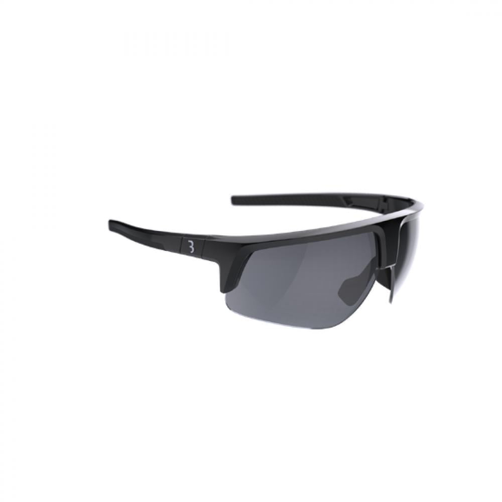 BBB Cycling Sportbrille Comet smoke flash mirror Einheitsgröße glossy - moderner Rundumschutz