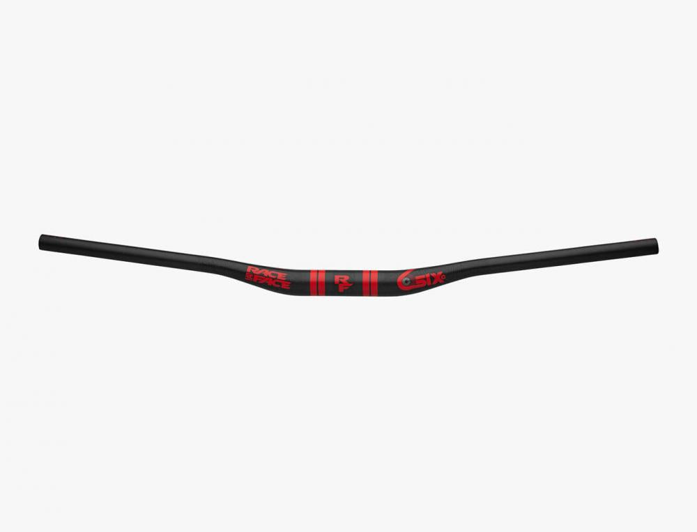 Sixc Carbon Riser Lenker, 35.0, 820x20mm, Rot/schwarz - Maximaler Kontrolle Und Steifigkeit