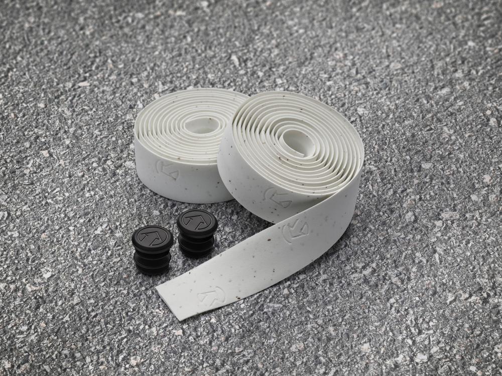 PRO Lenkerband Peaked Sport, Kork, 2.5mm, Standardlänge Weiß - leichtes Komfort-Lenkerband
