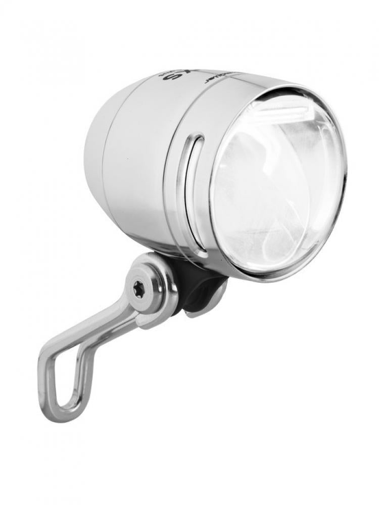 Busch&Müller LED-Scheinw. IQ-XS 70 Lux silber glanz Fahrrad Stvzo