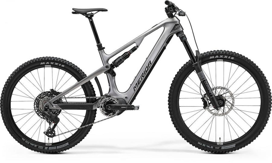 Merida eONE-SIXTY 6000 gunmetal grey(black) L grau - leistungsstarkes E-MTB für Trail und Enduro