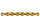 Sunrace Ketten CN12H 12-fach, ausgefräste Pins,Titanium-Nitrid beschichtet, Farbe gold